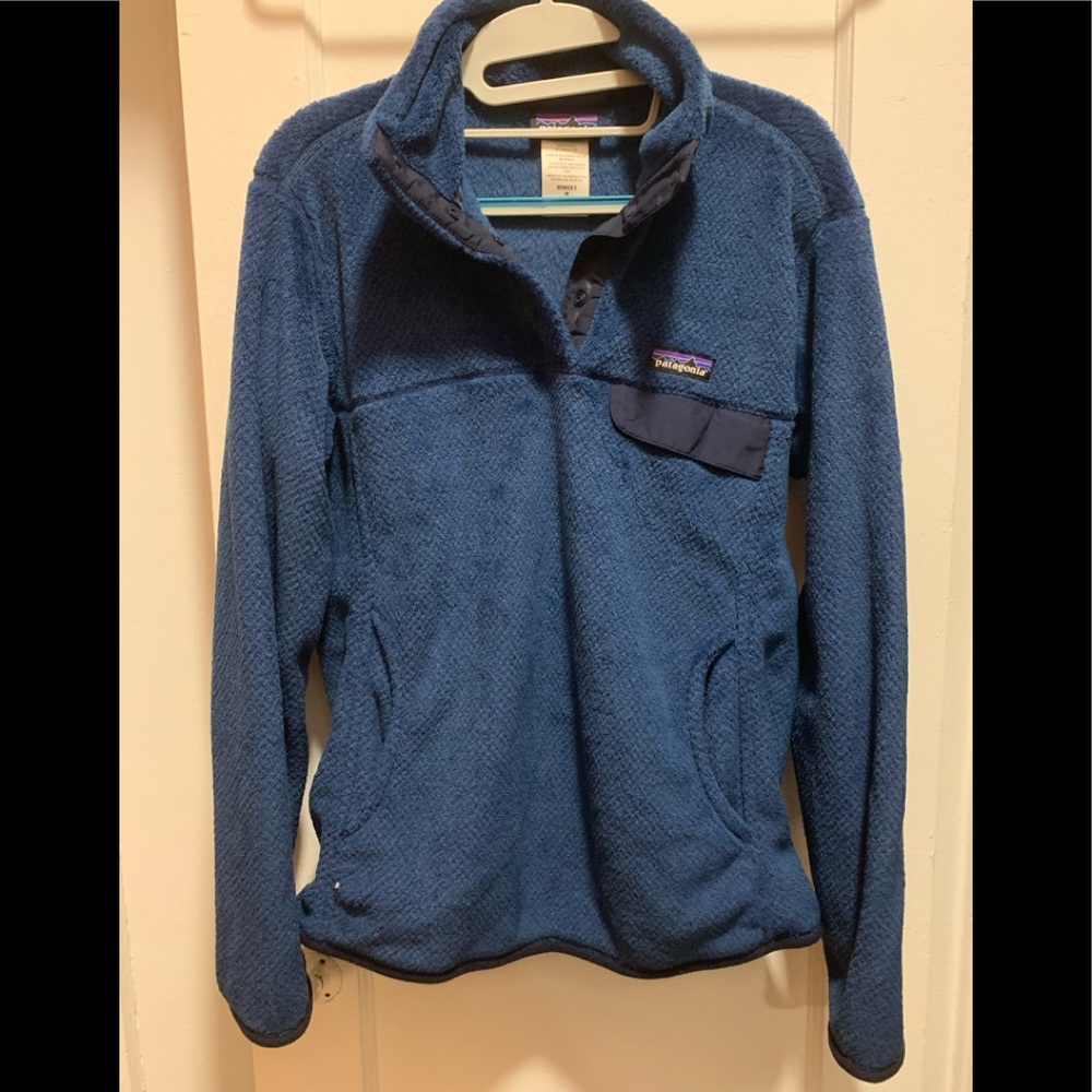 Patagonia blue pullover